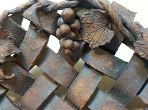 detail clay basket